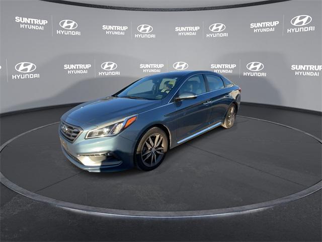 used 2015 Hyundai Sonata car, priced at $13,495