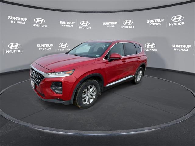 used 2020 Hyundai Santa Fe car, priced at $18,495