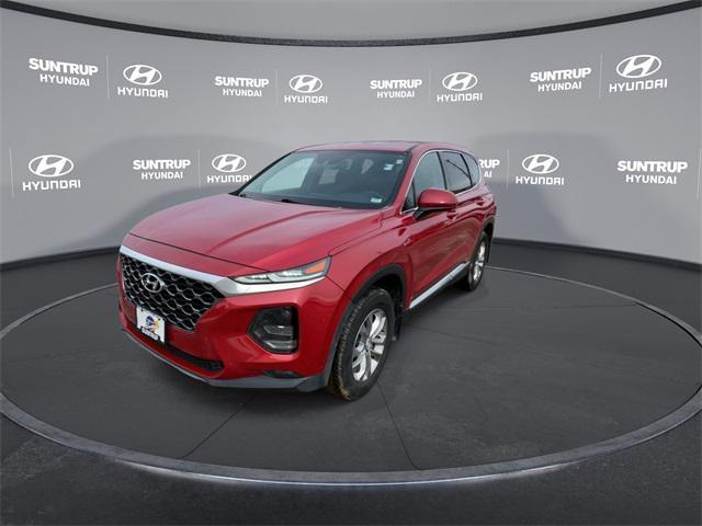 used 2020 Hyundai Santa Fe car, priced at $18,495