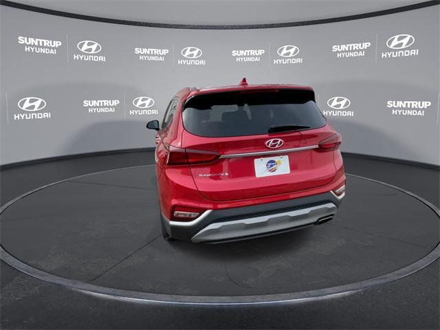 used 2020 Hyundai Santa Fe car, priced at $18,495