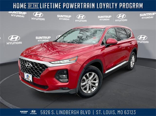 used 2020 Hyundai Santa Fe car, priced at $18,495