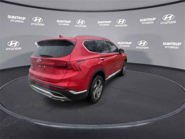 used 2021 Hyundai Santa Fe car, priced at $24,487