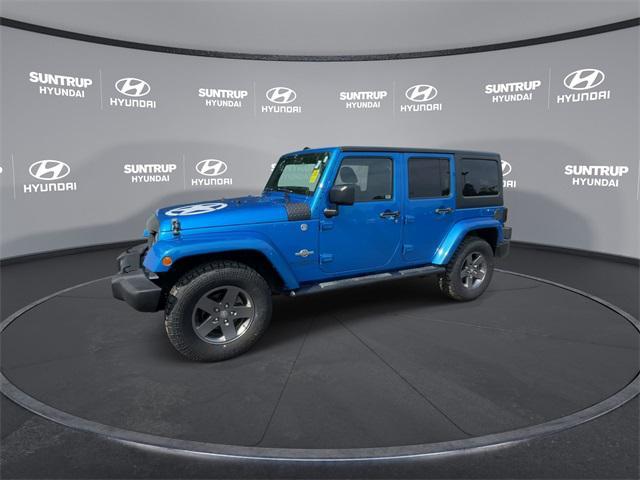used 2015 Jeep Wrangler Unlimited car, priced at $15,593
