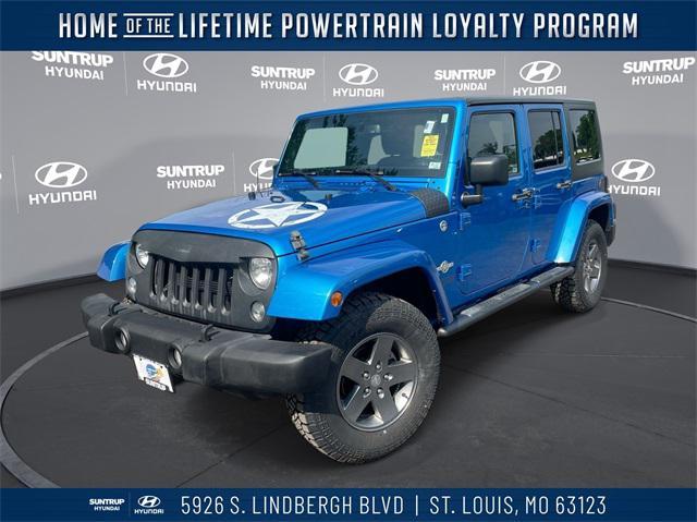 used 2015 Jeep Wrangler Unlimited car, priced at $15,593