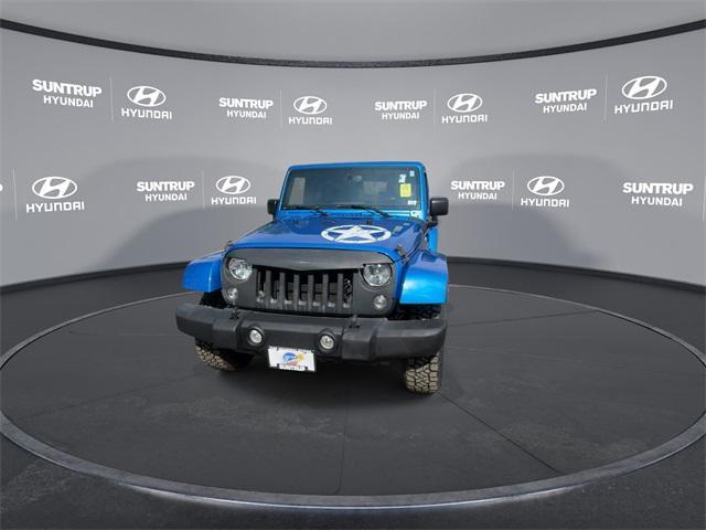 used 2015 Jeep Wrangler Unlimited car, priced at $15,593