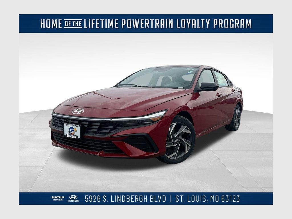 used 2025 Hyundai Elantra car, priced at $22,287