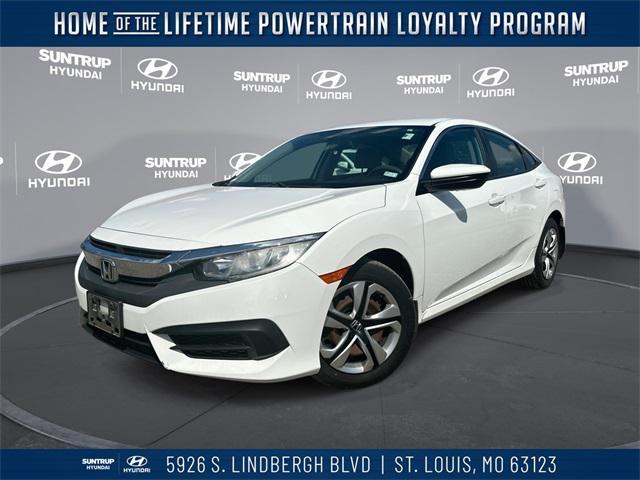used 2017 Honda Civic car, priced at $14,995