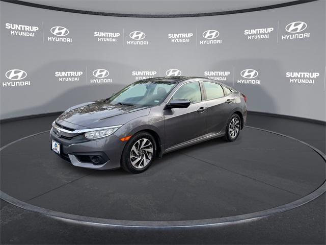 used 2018 Honda Civic car, priced at $19,495