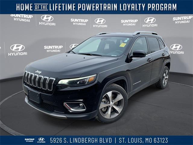 used 2021 Jeep Cherokee car, priced at $22,985