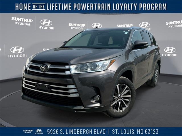 used 2018 Toyota Highlander car, priced at $27,100
