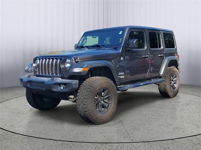 used 2018 Jeep Wrangler Unlimited car, priced at $19,090