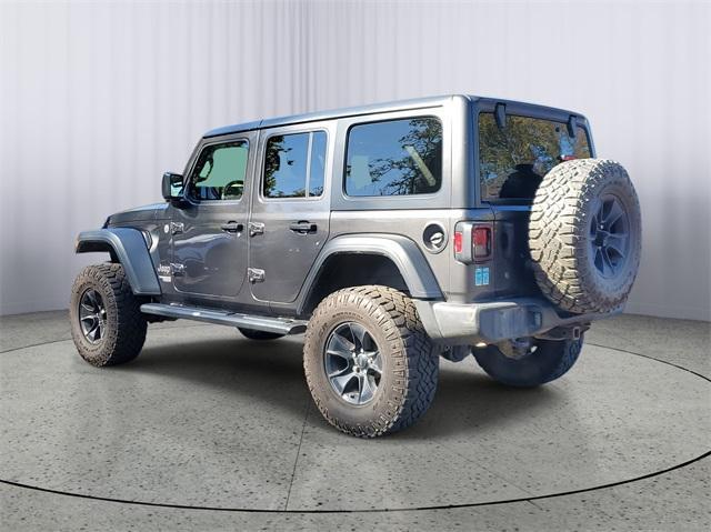 used 2018 Jeep Wrangler Unlimited car, priced at $19,090