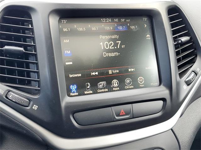 used 2017 Jeep Cherokee car, priced at $13,000