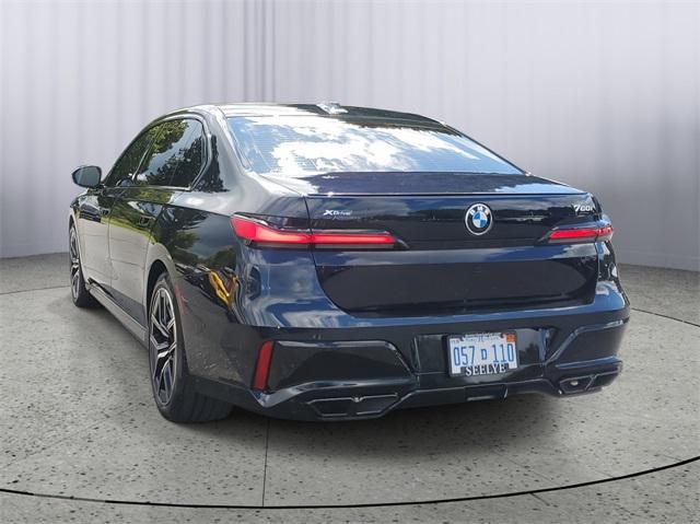 used 2023 BMW 760 car, priced at $84,440