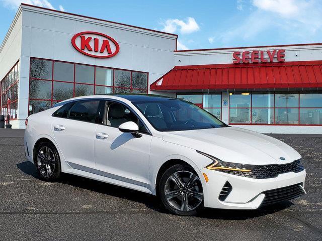 used 2021 Kia K5 car, priced at $23,500