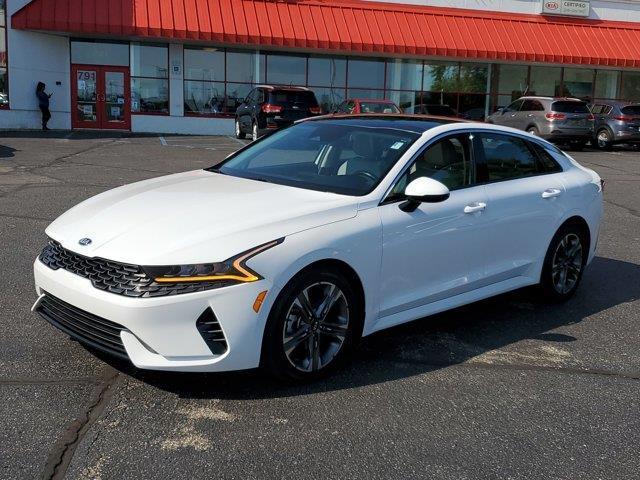 used 2021 Kia K5 car, priced at $23,500