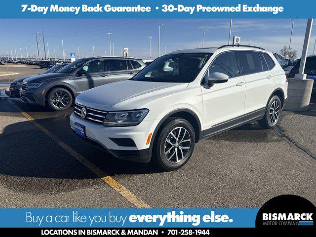 used 2021 Volkswagen Tiguan car, priced at $21,490