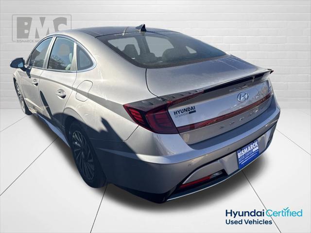 used 2023 Hyundai Sonata Hybrid car, priced at $27,998