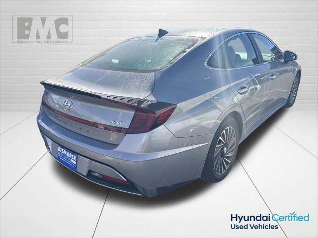used 2023 Hyundai Sonata Hybrid car, priced at $27,998