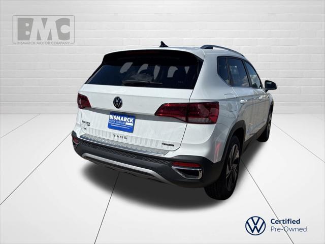 used 2024 Volkswagen Taos car, priced at $28,680