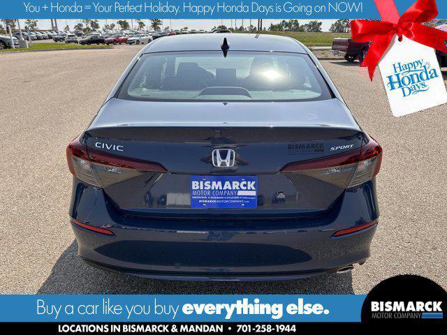 new 2025 Honda Civic car, priced at $27,800