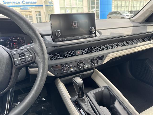 new 2025 Honda Accord car, priced at $28,757