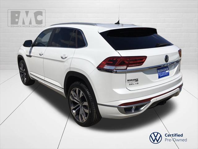 used 2021 Volkswagen Atlas Cross Sport car, priced at $30,994