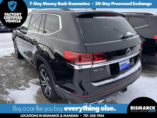 used 2021 Volkswagen Atlas car, priced at $32,984