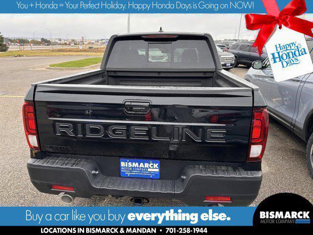 new 2025 Honda Ridgeline car, priced at $44,625