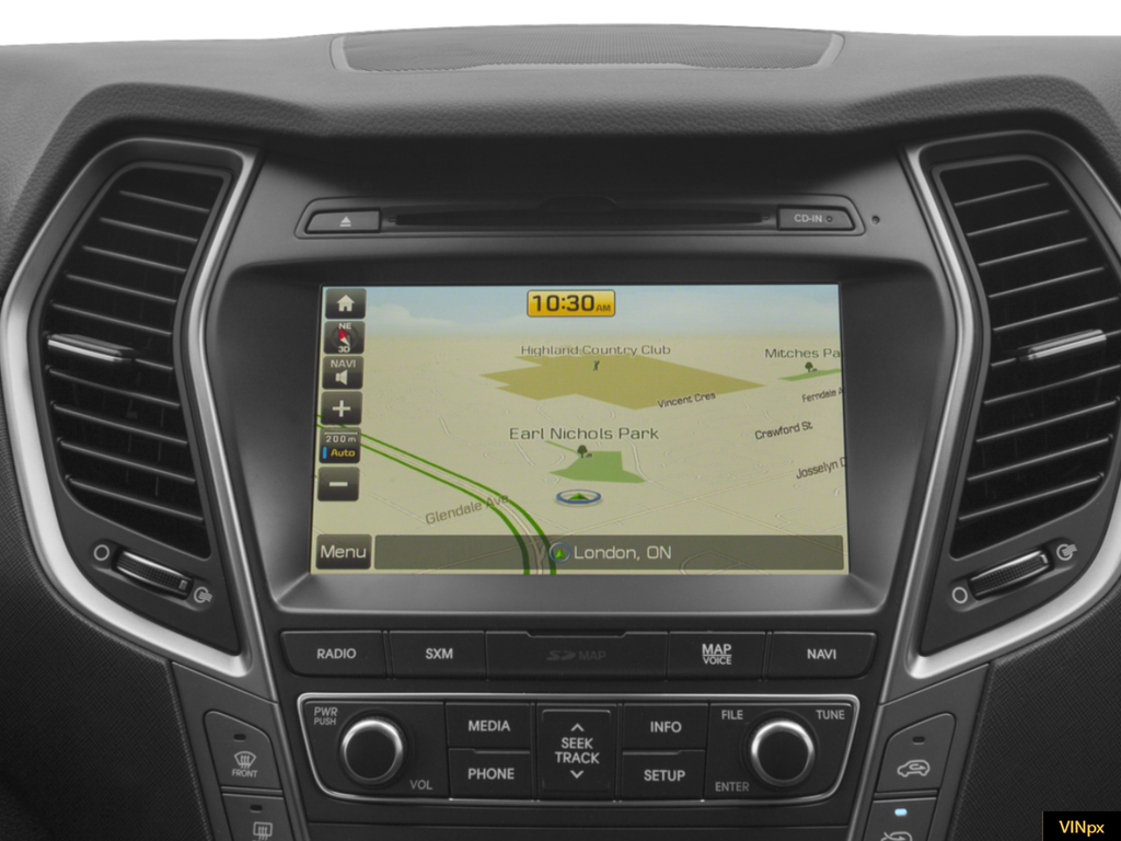 used 2018 Hyundai Santa Fe car, priced at $16,900