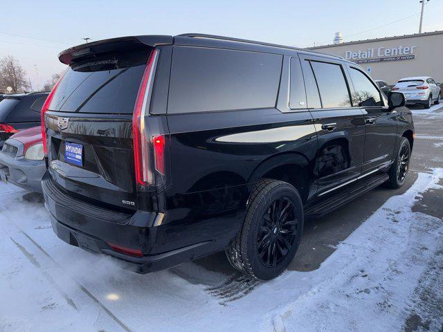 used 2023 Cadillac Escalade ESV car, priced at $75,969