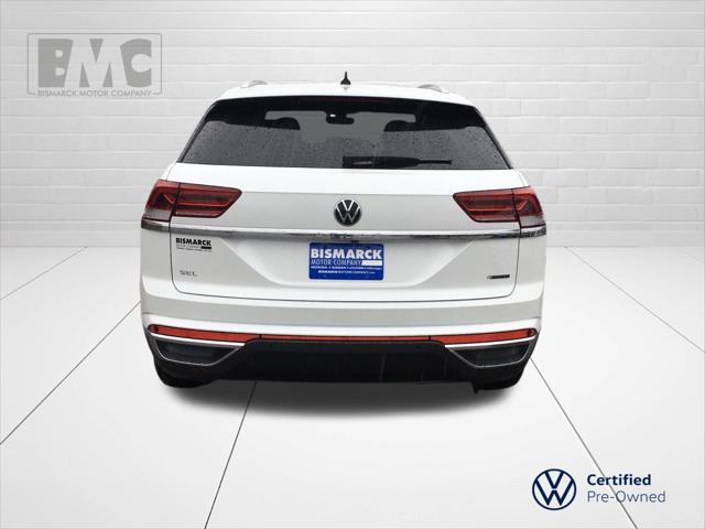used 2023 Volkswagen Atlas Cross Sport car, priced at $35,967