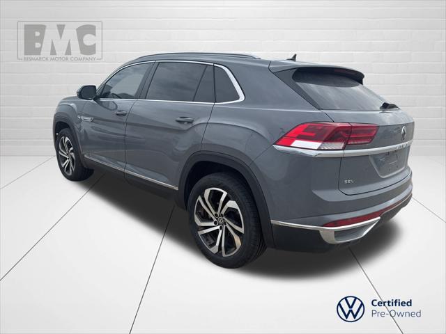 used 2022 Volkswagen Atlas Cross Sport car, priced at $30,989
