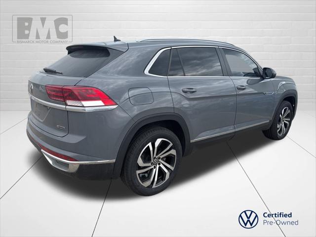 used 2022 Volkswagen Atlas Cross Sport car, priced at $30,989