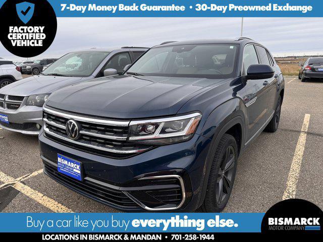 used 2022 Volkswagen Atlas Cross Sport car, priced at $35,555