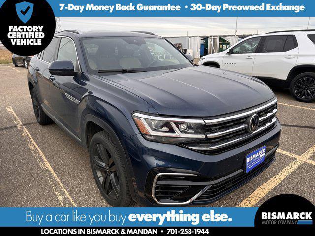 used 2022 Volkswagen Atlas Cross Sport car, priced at $35,555