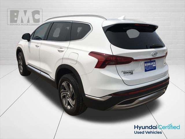 used 2021 Hyundai Santa Fe car, priced at $23,887