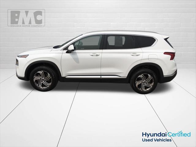 used 2021 Hyundai Santa Fe car, priced at $23,887