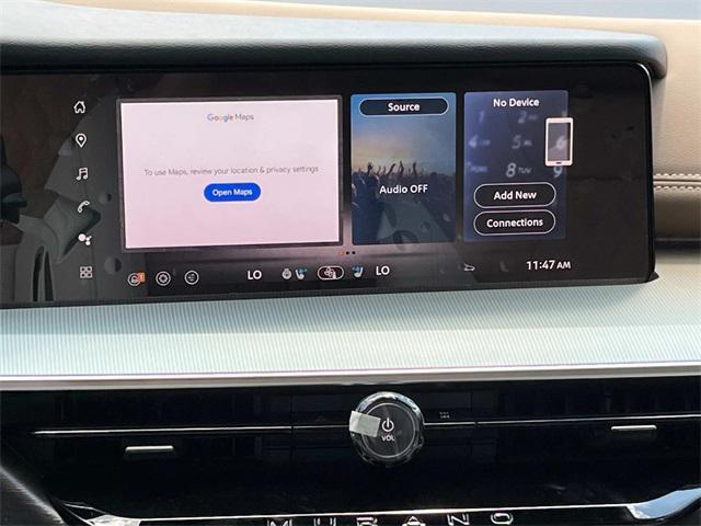 new 2025 Nissan Murano car, priced at $42,179