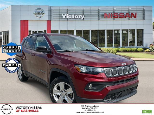used 2022 Jeep Compass car, priced at $20,427