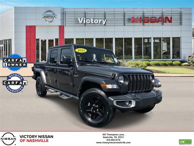used 2021 Jeep Gladiator car, priced at $32,358