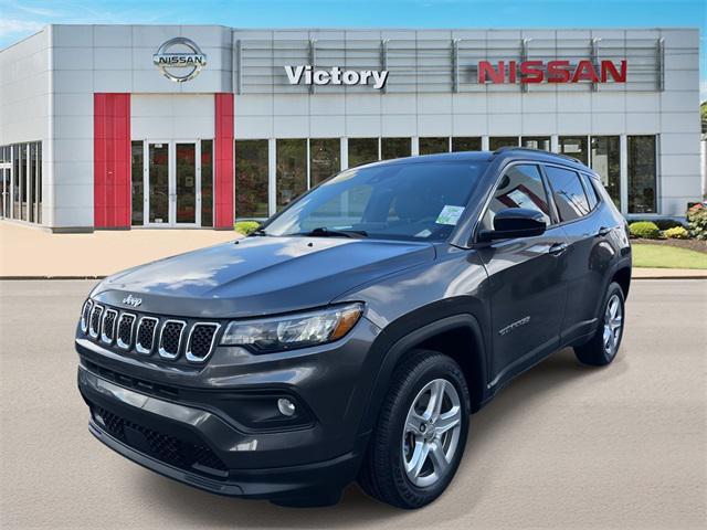 used 2023 Jeep Compass car, priced at $22,203