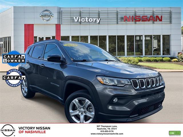 used 2023 Jeep Compass car, priced at $22,203