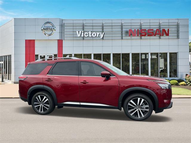 new 2025 Nissan Pathfinder car, priced at $49,503