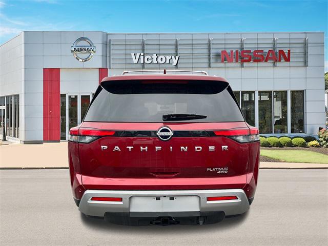 new 2025 Nissan Pathfinder car, priced at $49,503