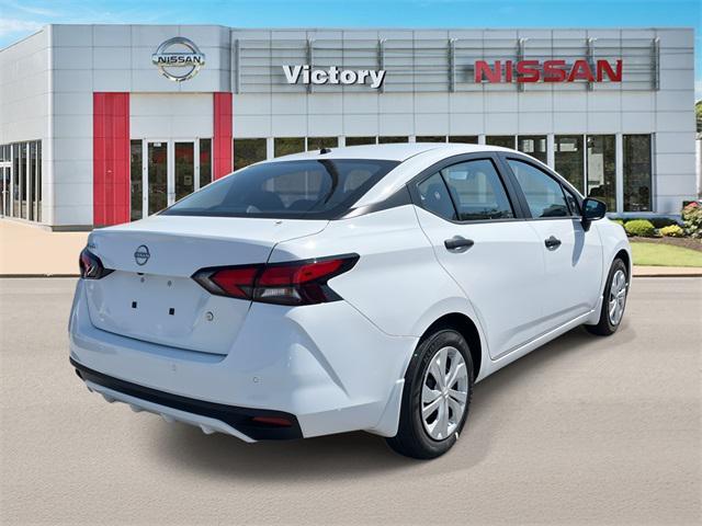new 2025 Nissan Versa car, priced at $20,651