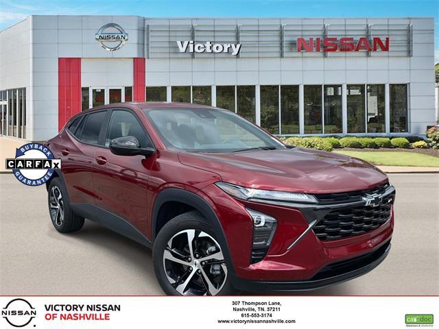 used 2024 Chevrolet Trax car, priced at $22,806