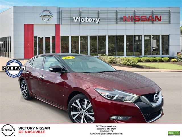 used 2016 Nissan Maxima car, priced at $15,054