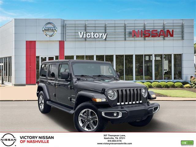 used 2022 Jeep Wrangler Unlimited car, priced at $33,727