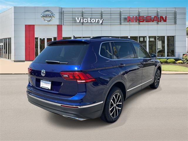 used 2021 Volkswagen Tiguan car, priced at $17,101